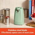 thumbnail image 5 of bella Electric Can Opener with Stainless Steel Cutting Blade and Cord Storage, Seaglass, 5 of 8