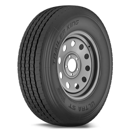Trailer King ULTRA ST ST225/90R16 129/125L G Trailer Tires ST225/90R/16 (Tire Only)