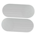 thumbnail image 2 of 100 piezas de botones de papel en blanco redondos, tarjetas en blanco, piezas de repuesto, manualidades con purpurina plata, 2 of 9