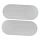 thumbnail image 2 of 100 piezas de botones de papel en para hacer insignias, suministros para hacer botones, brillantes, ligeros, piezas de repuesto para regalo, plata, 2 of 9