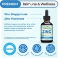 thumbnail image 2 of Why Not Natural Organic Zinc Drops, Picolinate & Bisglycinate, Vegan, Gluten-Free, 4 fl, 2 of 7