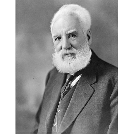 - LAMINATED POSTER Engineer Inventor Alexander Graham Bell Scientist Poster Print 24 x 36