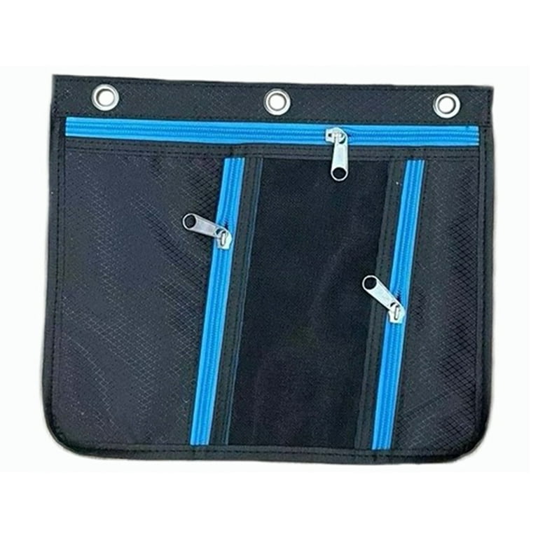 Three pocket pencil case deals