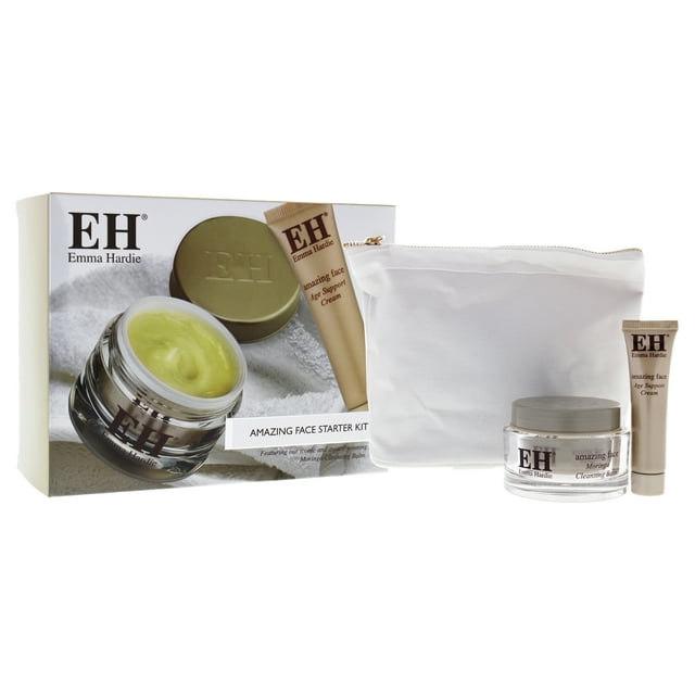 Moringa Cleansing Balm Emma Hardie 1.7 oz 0.5 oz Age Support Treatment Cream Starter Kit Dama 4Pc
