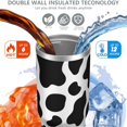 thumbnail image 4 of 1pc ox 30oz Tumbler with Straw & Handle - Insulated Stainless Steel Cup | Holiday Gift for Man Women (Christmas, Valentine's, Birthday), 4 of 7