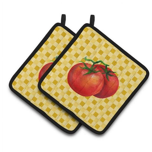 Carolines Treasures BB7215PTHD Tomate sur Panierweave Paire de Porte-Pots