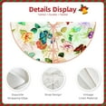 thumbnail image 5 of Kll Floral Vintage Christmas Tree Skirt 48",Party Decorations Farmhouse For Christmas Decorations Holiday Party, 5 of 8