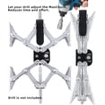 thumbnail image 2 of Maxchock X-Shaped RV Stabilizer Wheel Chock (Allow Drill Adjust) Dual Axel RV Travel Trailer Camper Tire While Camping -1 Pack, 2 of 4