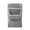 Dark Grey, variant on 1-2Pcs 14x8.7 Inch Wall Hanging Organizer Wall Mount Hangable - File Pocket Magazine Holder for Bathroom Kitchen Bedroom, Fabric Storage Bins for Closet Office