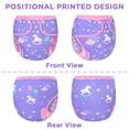 thumbnail image 2 of Littleforbig Washable Adjustable Reusable Waterproof Cloth Adult Diaper Wrap Cover One Size - Little Fantasy, 2 of 6
