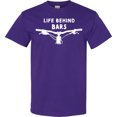 thumbnail image 3 of Inktastic Life Behind Bars Mountain Bike T-Shirt, 3 of 5