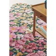 thumbnail image 4 of Hand-Tufted Floral Design Area Rug 4×6 ft | 100% New Zealand Wool Carpet | Soft and Stylish Decorative Rug for Living Room, Bedroom & Home Decor | Teal, 4 of 6
