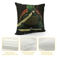 thumbnail image 4 of Turtle Ninja Neck Pillow,Soft Pillow Case, Standard Pillow Cases " Square Throw Pillowcase Covers Pattern Printed on Both Sides, 4 of 5
