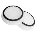 thumbnail image 4 of Tholdsy Tapa de joystick noctilucente de silicona, cubierta de palancas de mando para P3/P4/ 360/ONE Videojuegos y accesorios negro + blanco, 4 of 5