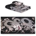 thumbnail image 2 of Coolnut Chinese Traditional Dragon Towels Absorbent Bath Towels Set Soft & Comfortable Towel Set for Home Hotel Decor, 3 Piece Washcloth Gift, 2 of 7
