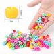 thumbnail image 2 of 200pcs Mini Hair Clips Mini Hair Clips Barrettes Colorful Pearl Hair Pins Plastic Rainbow Beads Clip For Kids Girls Women, 2 of 5