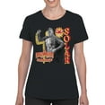 thumbnail image 2 of Officially Licensed Legends Of Lucha Libre El Deslumbrante Enmascarado Women's T-shirt, 2 of 3