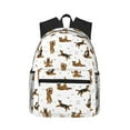 thumbnail image 1 of Balery German Shepherd Dog Mochila para Mujeres y Hombres, Mochila Ligera Casual para Viajes, Mochila Clásica Básica para la Universidad, 1 of 6