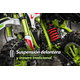 thumbnail image 4 of Motocicleta Infantil Shahoma  NTS01 Premium Motocross 49cc Acid Green, 4 of 6