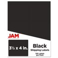 thumbnail image 1 of JAM PAPER Etiquetas de dirección de envío - Grande - 3 1/3 x 4 - Negro - Paquete de 120, 1 of 1