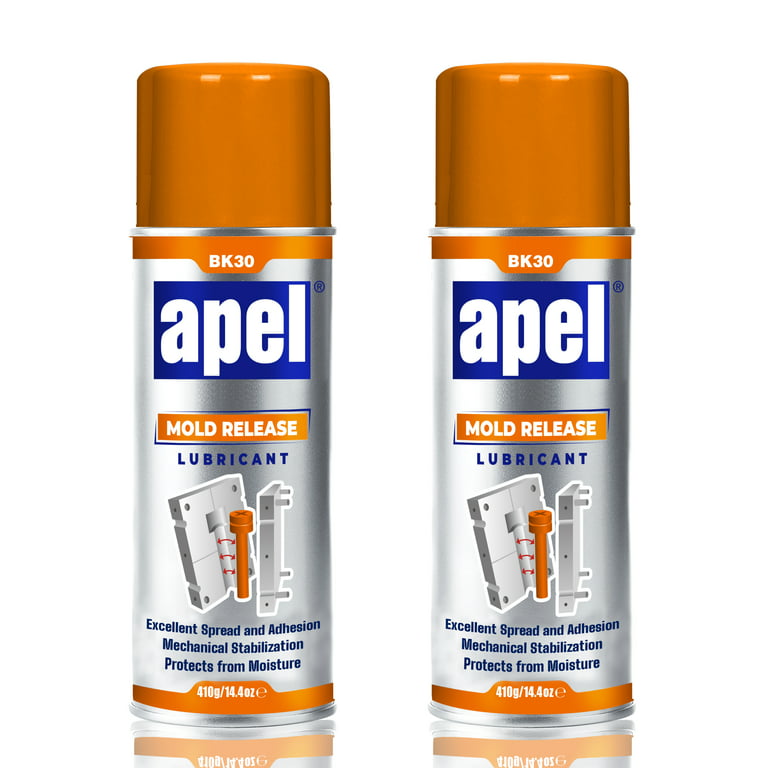APEL Silicone Mold Release Spray (2 x 14.4 oz) Release Agent Aerosol Spray  (2 Pack)