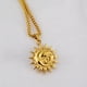 thumbnail image 2 of Collares colgantes con forma de luna y sol bohemios, collar de monedas en capas minimalista dorado para mujeres, hombres, joyas, regalo de amistad, 2 of 5