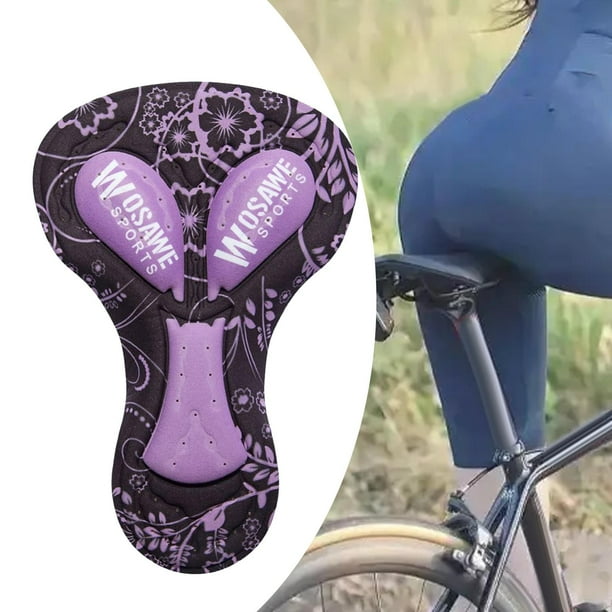 DYNWAVECA Shorts Mat Bike Seat Cushion Padding Bike Underwear Pants Soft Supplies Cycling Underwear Pad Padded for Women Biking Walmart