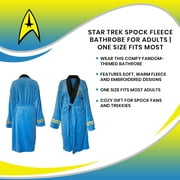 Star Trek Spock Fleece Bathrobe for Adults | One Size Fits Most