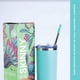 thumbnail image 4 of Vasos de Acero Inoxidable - Termo Tumbler de 22oz -660ml | Vaso Termico | Mantiene La Temperatura Entre 8 y 24 Horas - Bebidas Frias y Calientes | Tapa Antiderrame - Ideal Para turquesa 22oz – 660m NORDAY SKITBLACK, 4 of 5