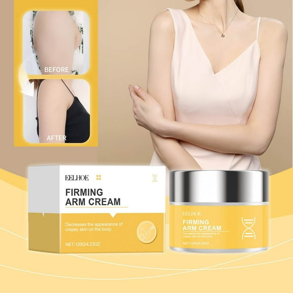 PiGOGI Arm Lifting and Firming Cream - Improves Arm Curves, Tightens, Nourishes, for Loose Skin, 120g