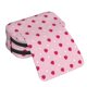thumbnail image 4 of Disketp Strawberry And Heart Estuche de Lápices de Doble Capa con Tapa Abatible y Cremallera, Organizador Escolar para Adolescentes y Adultos, 4 of 7