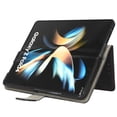 thumbnail image 7 of SaniMore for Samsung Galaxy Z Fold 4 Premium PU Leather Case, [RFID Blocking] Card Holder Magnetic Wallet Folio Cover for Samsung Z Fold 4 with Practical Bracket + Detachable Wrist Strap, Black, 7 of 7