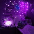 thumbnail image 6 of LED Lights for Bedroom, Butterfly Fairy Lights Lights, 13ft 96 LED Window Butterflies Lights 8 Modes Twinkle Timer String Lights for Room Bedroom Wall Ceiling Party Wedding Christmas, Purple Light, 6 of 7
