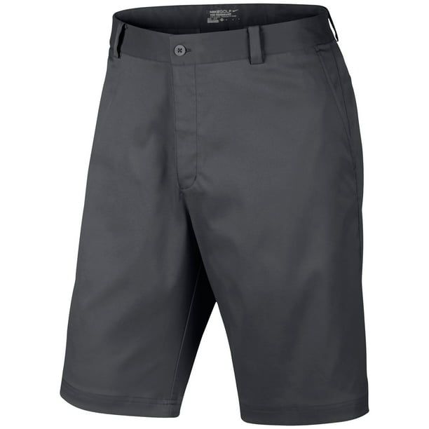 Nike - Nike Men's Flat Front Tech Golf Shorts (Closeout) - Dark Grey ...