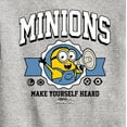 thumbnail image 3 of Despicable Me Minions - Make Yourself Heard Graphic Long Sleeve Fleece Sweatshirt, 3 of 5