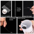 thumbnail image 3 of 200PCS Micro Applicators Brushes Mini Cotton Swabs Remove Grafted Eyelash Glue Dedicated Brush Disposable Microswabs for Eyelash Extensions Make up and Lash Clean and Personal Care (Black), 3 of 5