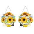 thumbnail image 2 of NEW HABIITS DIY Dot Diamond Pendant Diamond Art Painting Sunflower Bouquet Creative PET Home Decoration Pendant (Double-Sided Pattern Single-Sided Dot Diamond)-Sunflower Bouquet2, 2 of 11