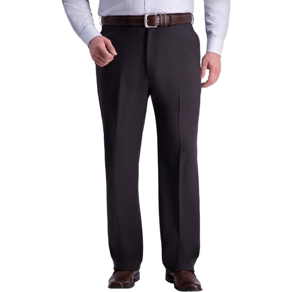 Haggar Mens Big & Tall Classic Fit Office Dress Pants