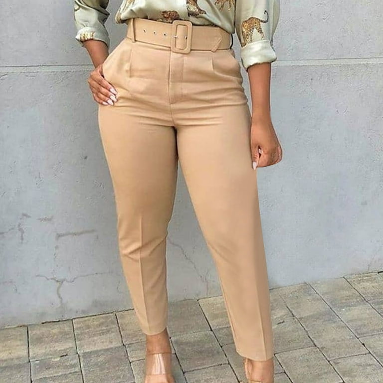 TMOYZQ Women's Dress Pants with Pockets, High Waisted TMOYZQ Women's Dress Pants with Pockets, High Waisted