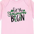 thumbnail image 4 of Inktastic St. Patrick's Day Let the Shenanigans Begin Boys or Girls Long Sleeve Baby Bodysuit, 4 of 5