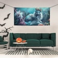 thumbnail image 2 of Sigee Cat Underwater Fantasy for Large Happy Holiday Banner for Outdoor Indoor Home Wall Photo Background-Small, 2 of 8