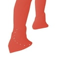 thumbnail image 7 of yotijay Ice Skating Leg Warmers Accessories with Rhinestone for Dance Workout Sports Coral Red, 7 of 7
