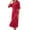 Red, variant on Womens Thin Robe Women's Short Kimono Robe Satin Bathrobe Bride Bridesmaids Getting Ready Sleepwear Soft Nightgown