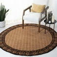 thumbnail image 2 of SAFAVIEH Total Performance TLP755B Ivory / Chocolate Rug, 2 of 10