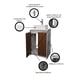 thumbnail image 5 of Gabinete Para Baño Con Lavabo Y Llave VARENNA Minimalista, 5 of 7