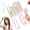 ClearPink, variant on XLYFVLGF Scalp Applicator Comb for Hair Serums, Reusable Liquid Dispensing Brush with Ball Tips, Root Application Scalp Massager for Hair Care Oils Essences