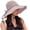Khaki01, variant on Beach Hat Knit Wide Floppy Brim Sun Bucket Hat with Braided Crown Band and Side Floating Bow, Adjustable Windproof Chin Cord Sun Hat Bucket Hat