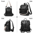 thumbnail image 4 of GOIACII Genuine Leather Backpack Purse for Women Large Convertible Shoulder bag Ladies Crossdody Bag with Tassel, 4 of 7