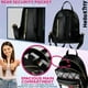 thumbnail image 5 of Mochila Hello Kitty para mujer, niña y adolescente, a la moda negra, 5 of 6