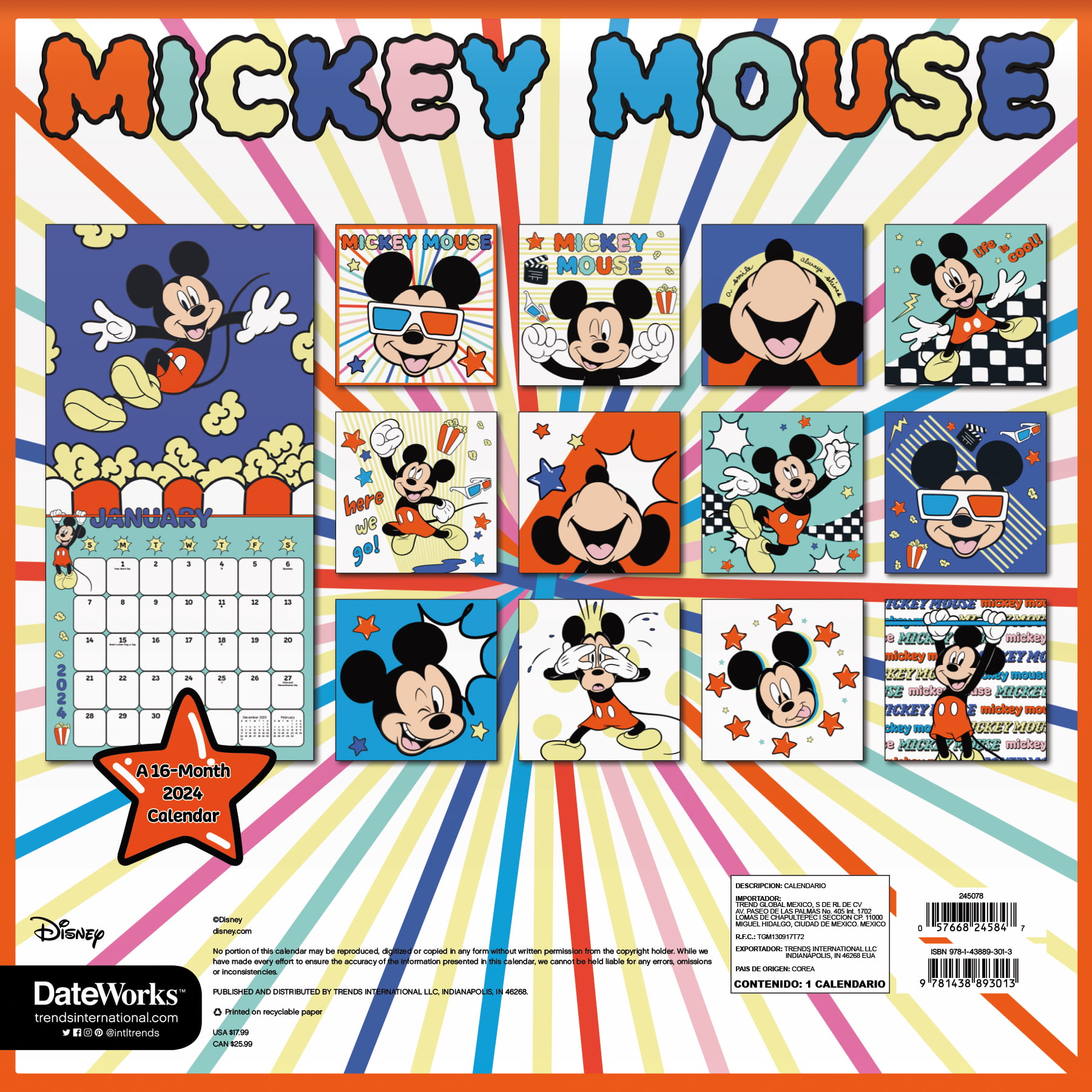 Mickey Mouse's Birthday 2023 - Awareness Days Events Calendar 2024
